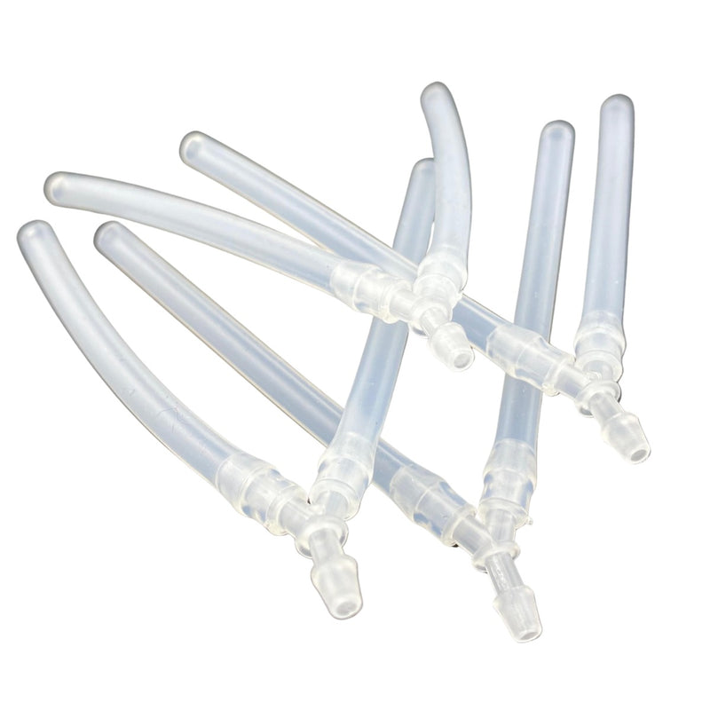 Kit com 4 derivadores conector Y montados com tubos de silicone