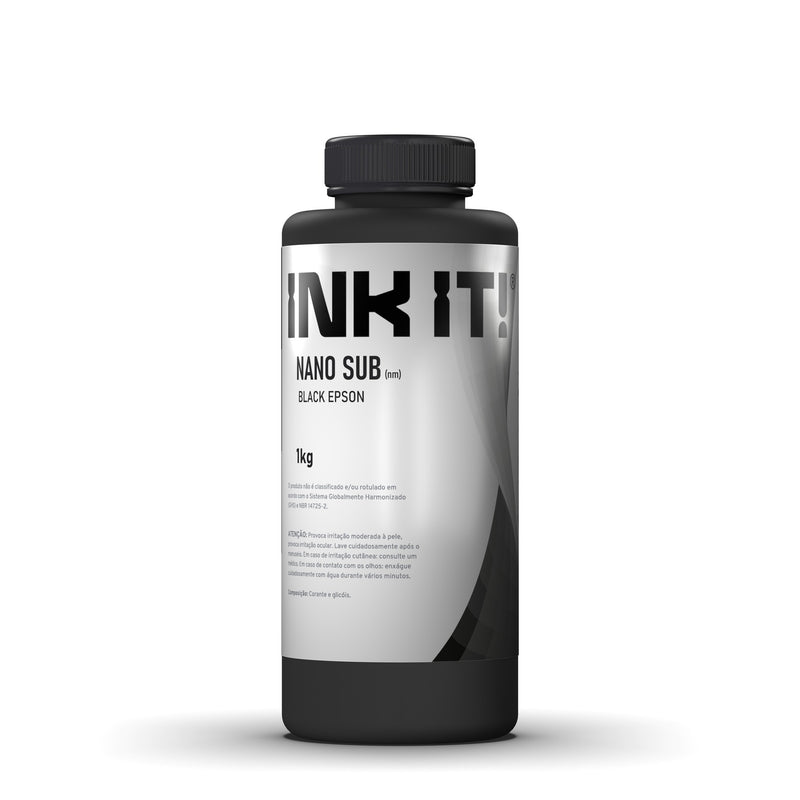 Tinta Epson Sublimática Nano Sub INK IT! Preto 1 kg