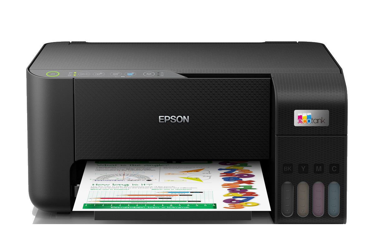 Epson L3250 com os tanques de tinta na lateral