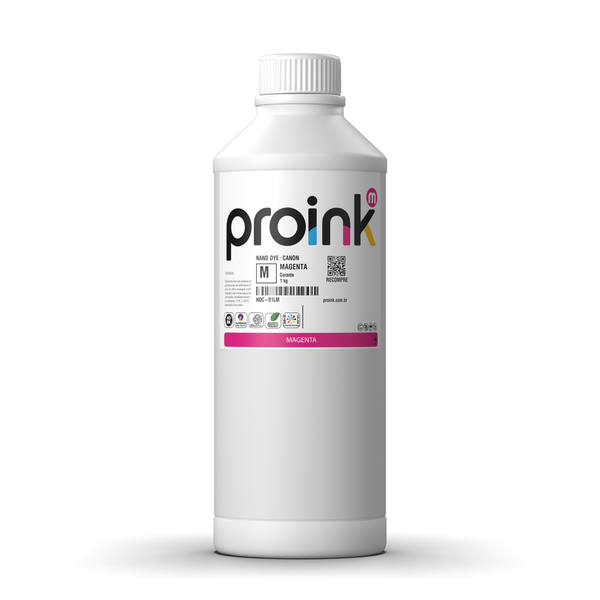 Tinta Canon corante NANO DYE Proink magenta, garrafa de 1 kg (NDC-01LM)