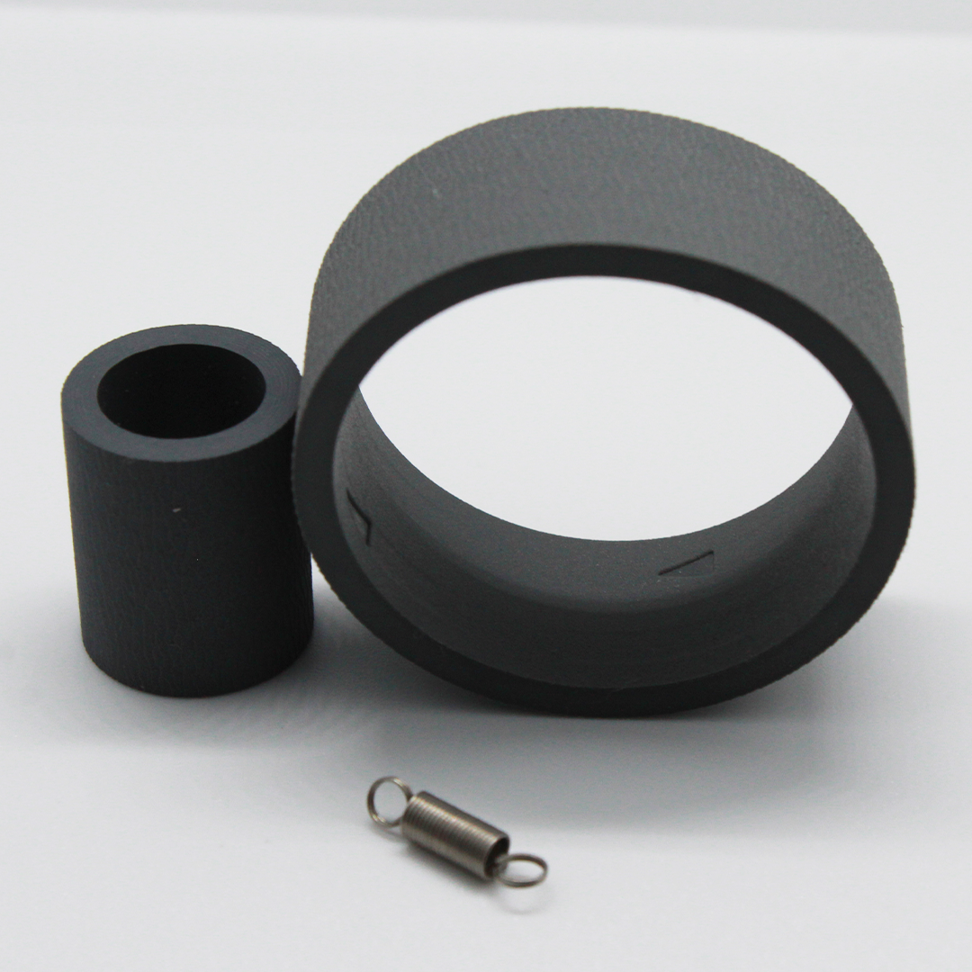Borrachas do pickup roller e do retardo com a mola, para Epson L1300 e L1800
