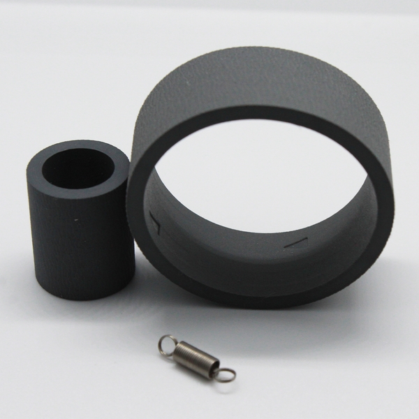 Borrachas do pickup roller e do retardo com a mola, para Epson L1300 e L1800