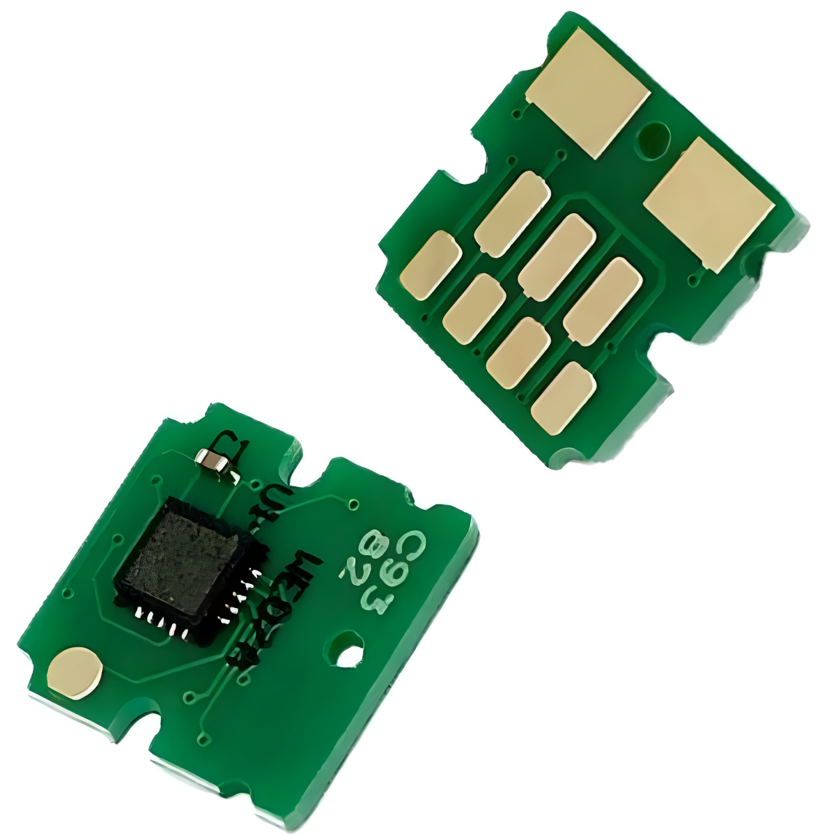 Chip para caixa de manutenção Epson C9382, frente e verso