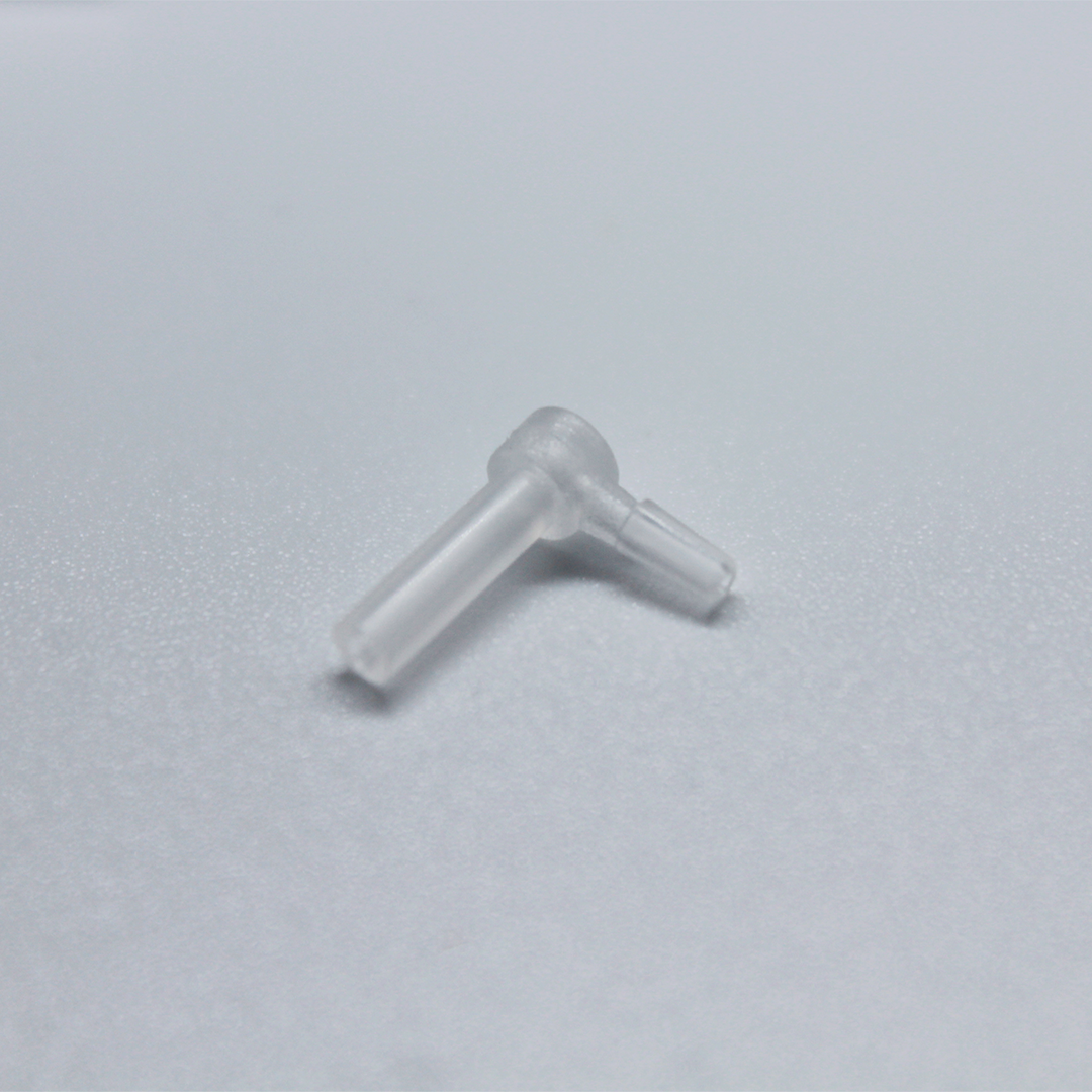 Bico conector em L (90°) para mangueira de bulk ink