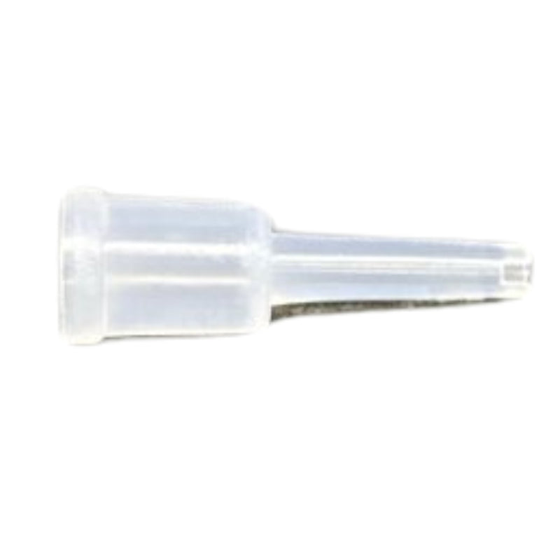 Bico conector de seringa para pressurização de cartuchos e dampers
