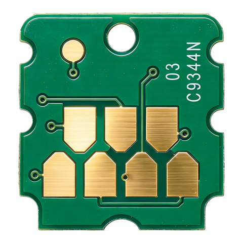 Chip para caixa de manutenção Epson C9344, frente