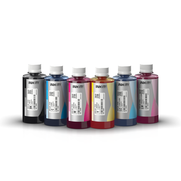 Kit Tinta Epson Sublimática Nano Sub INK IT! 6 cores (CMYK + claros) 250 ml