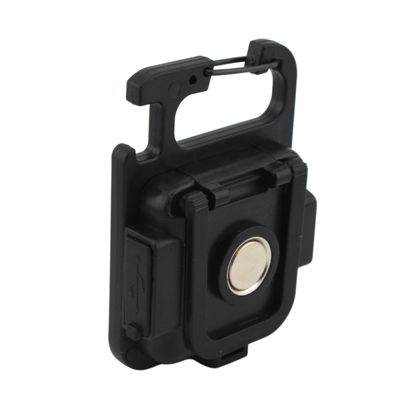 Mini lanterna LED chaveiro com ímã na base
