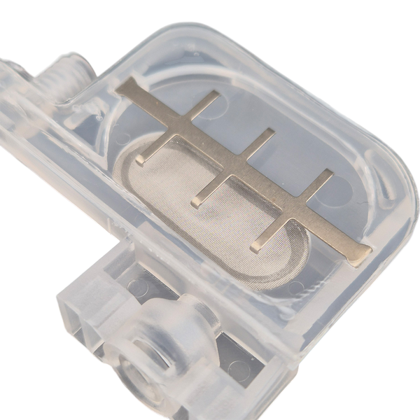 Detalhe do filtro de malha do minidamper DX para bulk ink