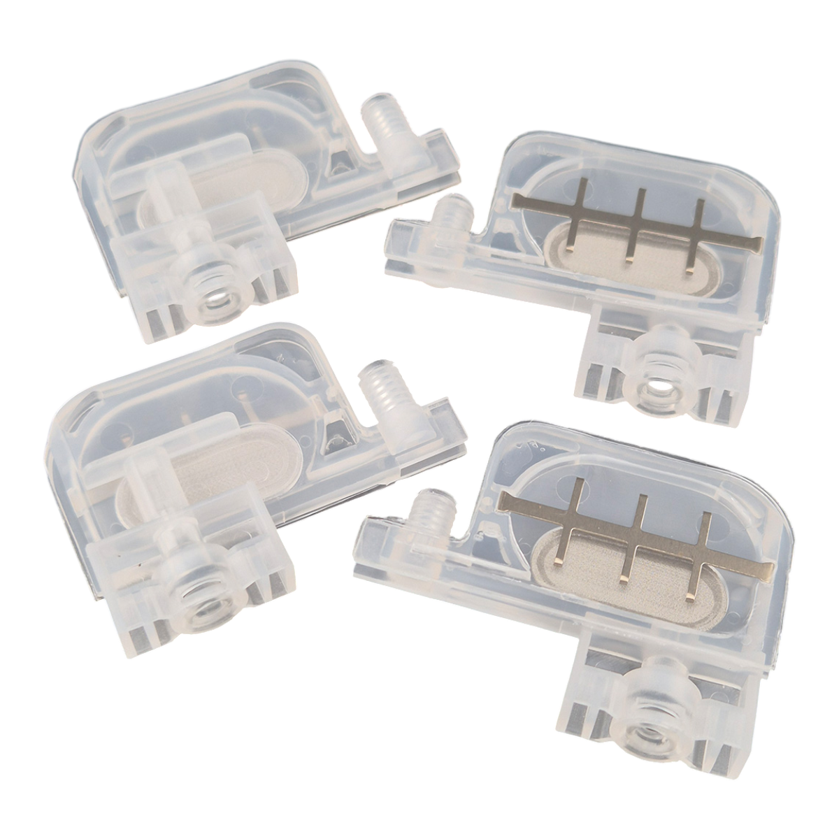 Kit com 4 minidampers DX com filtro para bulk ink