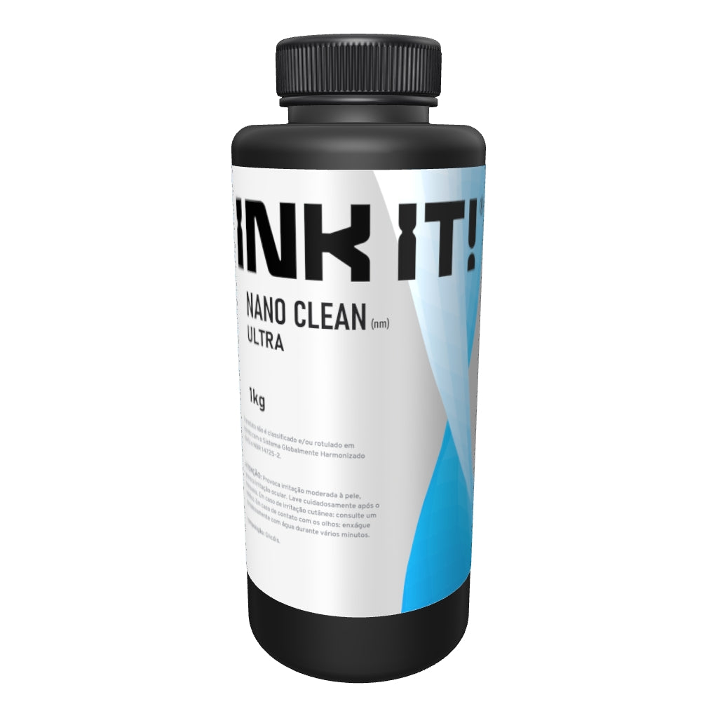 Modelo 3D da garrafa de solução de limpeza Nano Clean Ultra INK IT! 1 kg
