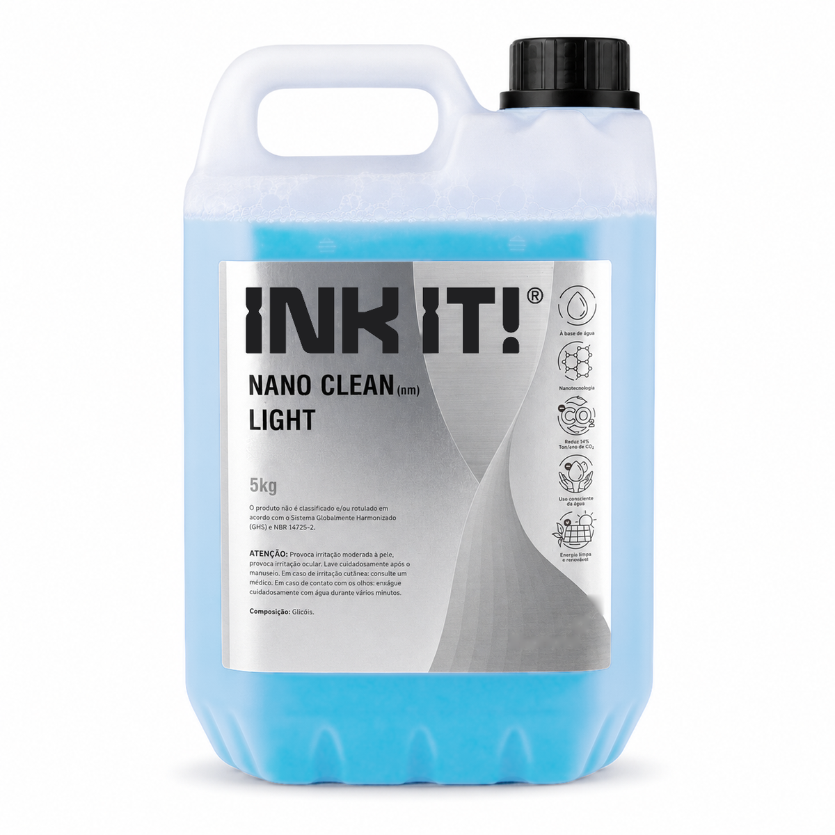 Solução de Limpeza Nano Clean Light INK IT! galão de 5 kg
