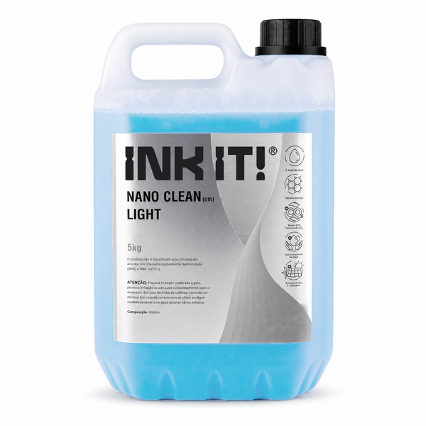Solução de Limpeza Nano Clean Light INK IT! galão de 5 kg