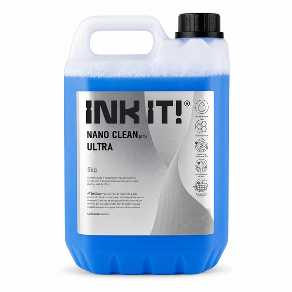Solução de Limpeza Nano Clean Ultra INK IT! galão de 5 kg