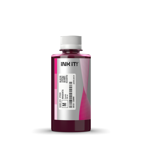 Tinta Epson Corante Nano Dye INK IT! Magenta 250 ml