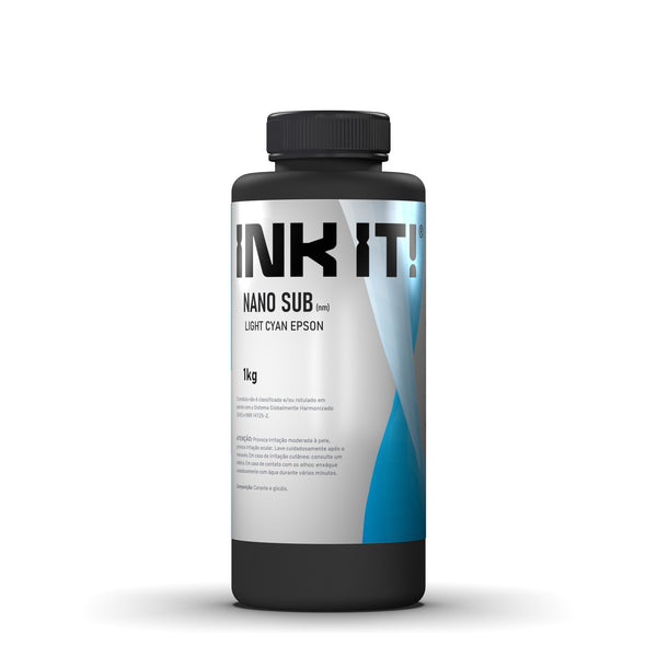 Tinta Epson Sublimática Nano Sub INK IT! Ciano Claro 1 kg