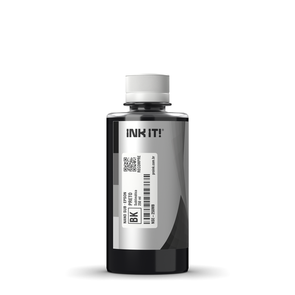 Tinta Epson Sublimática Nano Sub INK IT! Preto 250 ml