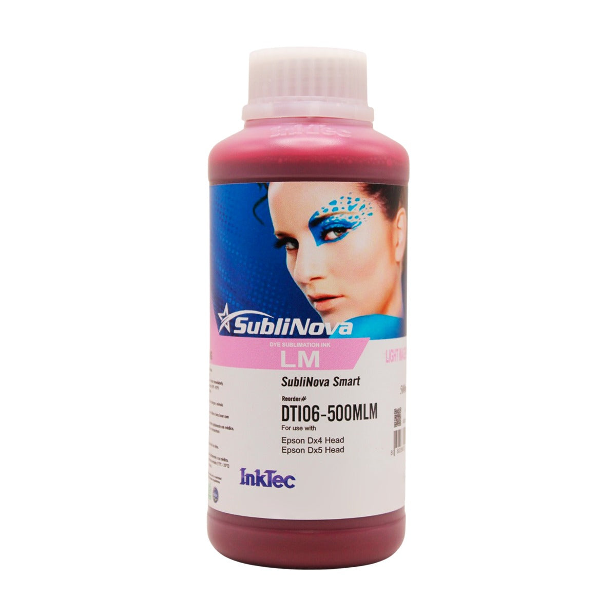Tinta Sublimática InkTec SubliNova Smart Magenta claro 500 ml