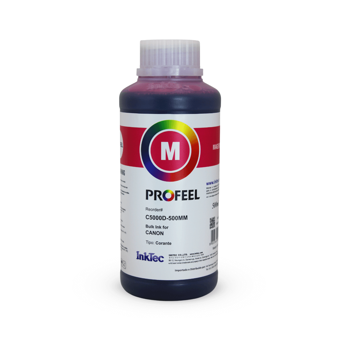 Tinta Corante InkTec Profeel C5000D Magenta 500 ml