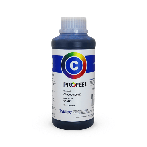 Tinta Corante InkTec Profeel C5000D Ciano 500 ml