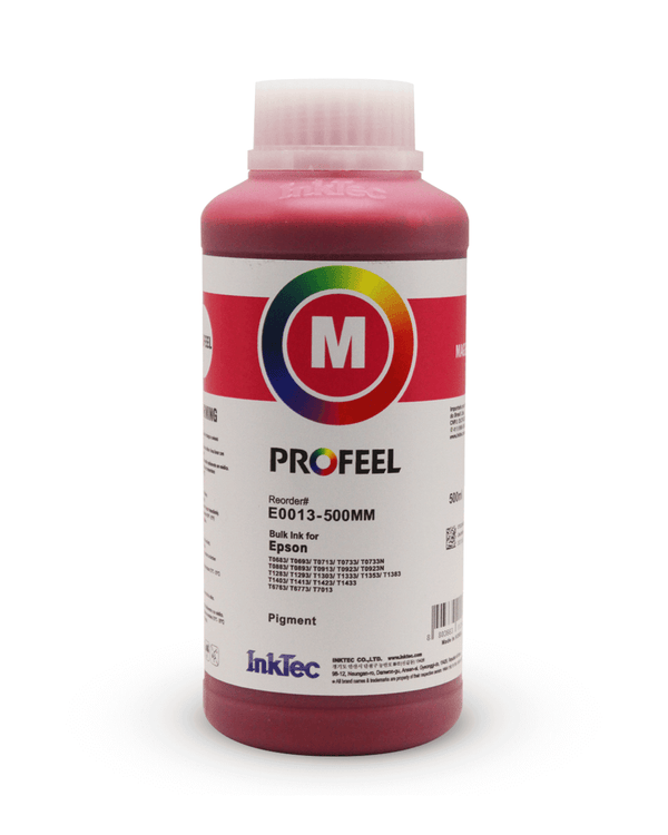 Tinta Pigmentada InkTec Profeel E0013 Magenta 500 ml