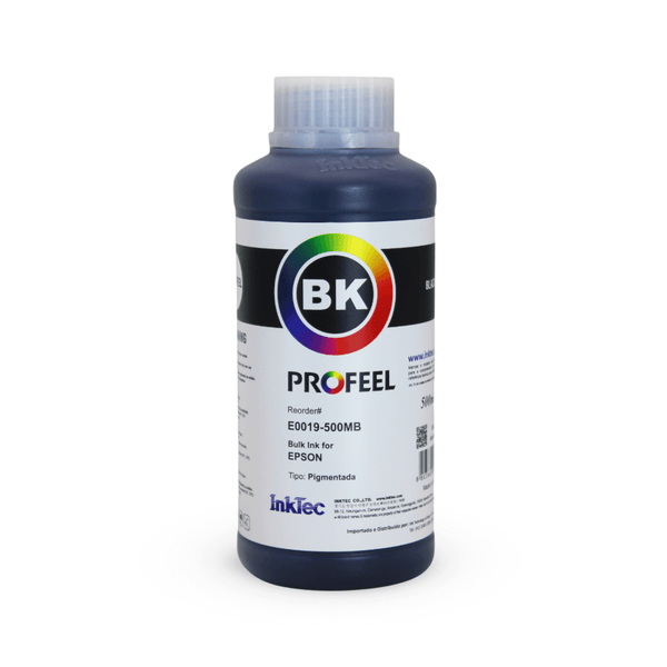 Tinta Pigmentada InkTec Profeel E0019 Preto 500 ml