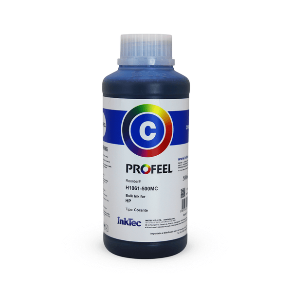 Tinta Corante InkTec Profeel H1061 Ciano 500 ml