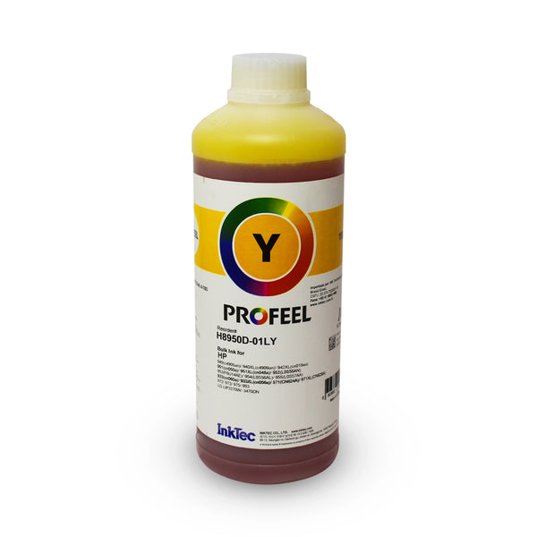 Tinta Corante InkTec Profeel H8950D Amarelo 1 litro