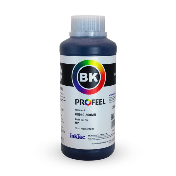 Tinta Pigmentada InkTec Profeel H8940 Preto 500 ml