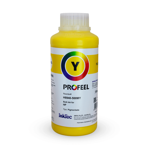 Tinta Pigmentada InkTec Profeel H8940 Amarelo 500 ml