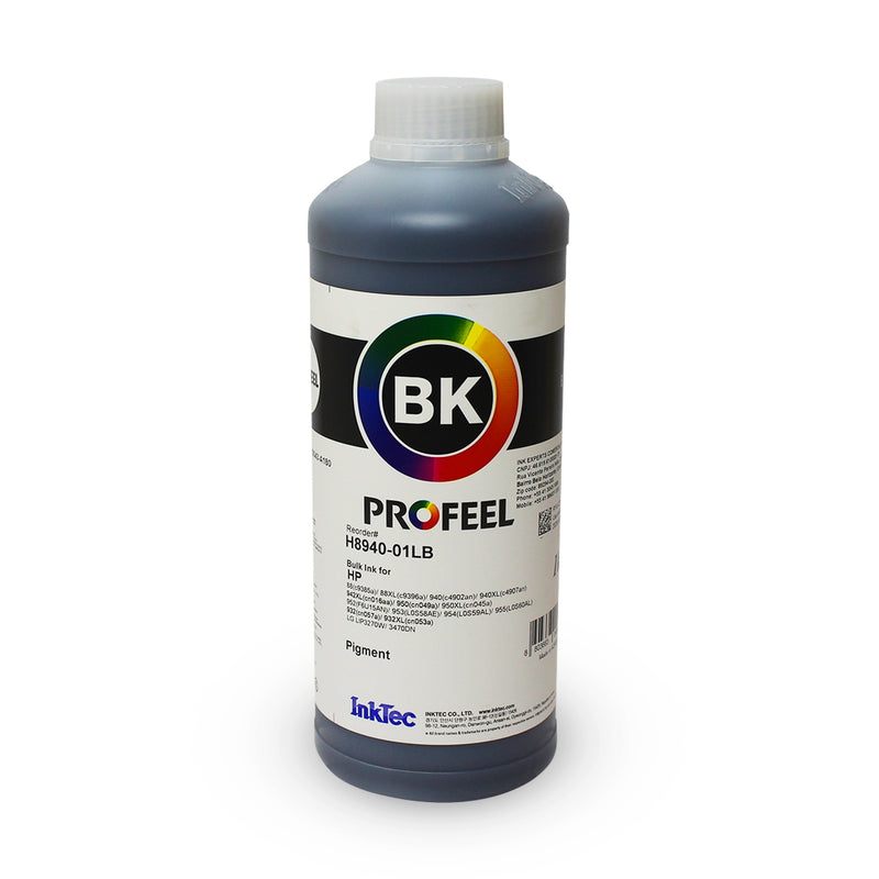 Tinta Pigmentada InkTec Profeel H8940 Preto 1 litro