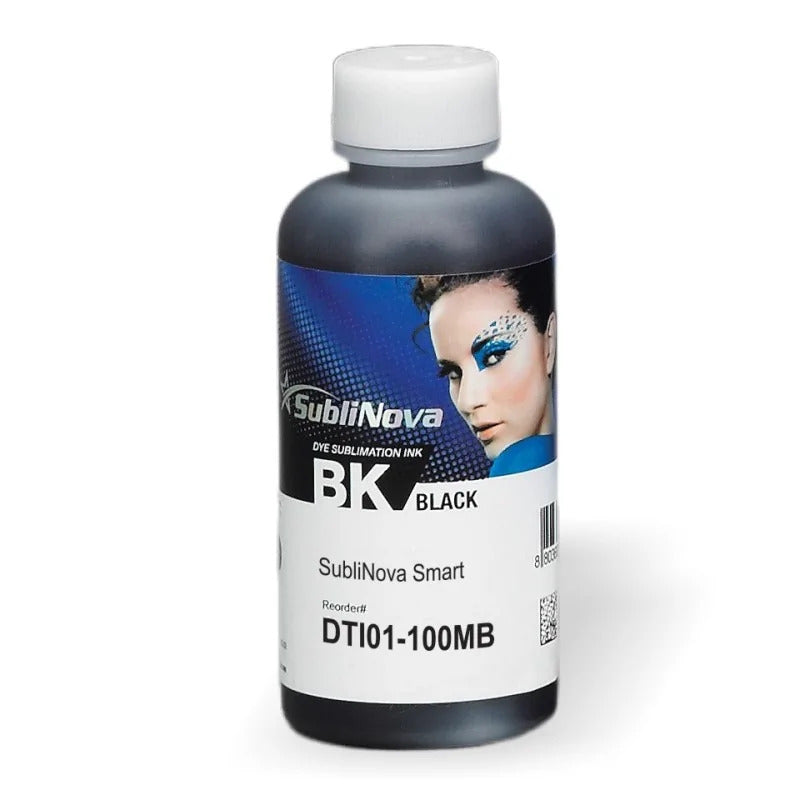 Tinta Sublimática InkTec SubliNova Smart Preto 100 ml