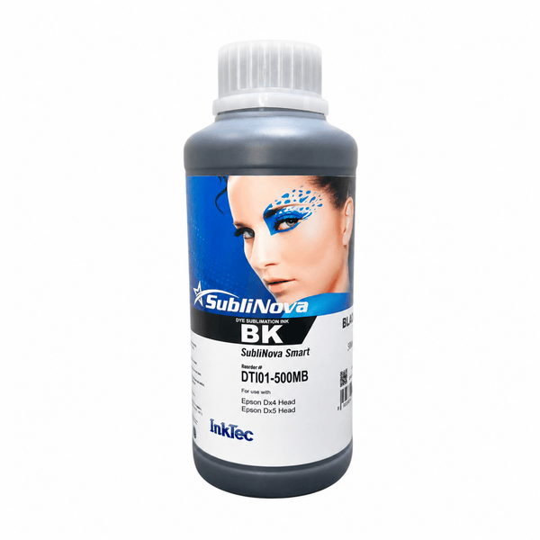 Tinta Sublimática InkTec SubliNova Smart Preto 500 ml